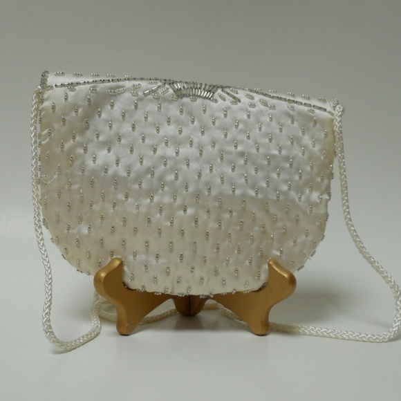 Vintage Magid Beaded Purse and Head Dress - Picture 4 of 8